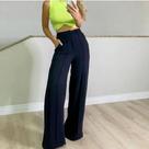 Calça Pantalona duna - Preto