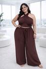 Calça Pantalona e Cropped Multiformas Plus Size - REF.2002