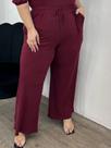 Calça Pantalona em malha Viscolycra