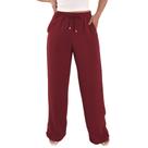 Calça Pantalona Feminina Cintura Alta Tendência Moda Envio Imediato