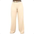 Calça Pantalona Feminina Duna Social Alfaiataria Wide Leg