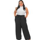 Calça Pantalona Feminina Plus Size G1 G2