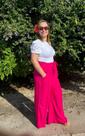 Calça pantalona liandra pink - veste até o 44