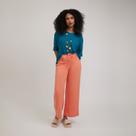 Calça Pantalona Londres Feminina em Linho