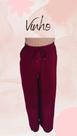 Calça Pantalona Mary Vinho