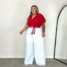 Calça Pantalona Plus Size