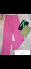 Calça pantalona rosa