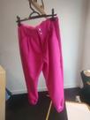 Calça pantalona rosa pink