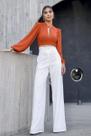 Calça Pantalona Soraya Off Whitel - Dot