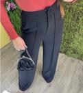 Calça pantalona tecido duna