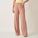 Calça Pantalona Tencel Color com Elástico