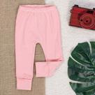 Calça para bebê suedine com pé reversível