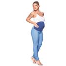 Calça Para Gestante Jeans Gravida Cos Confortável Skinny Calça Para Gestante Jeans Gravida Cos Confortável Skinny