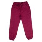 Calça Parachute Infantil Feminina Mania Kids na cor Bordô