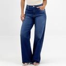 Calça People's Wide Leg Jeans Feminina