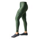 Calça Pesca Feminina Mar Negro Legging Sports Proteção UV50+ Cor Musgo