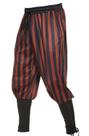 Calça pirata WISHU vintage listrada para homens XXL