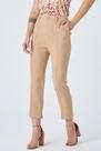 Calça PKS Alfaiataria Capri Bege