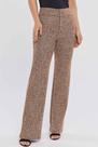 Calça PKS Alfaiataria Tweed Elegance Marrom
