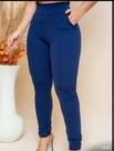 Calça plus, com lycra