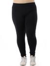Calça Plus Size Feminina Legging Fitness Grossa Preto