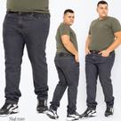 Calça plus size jeans com lycra ref:1380