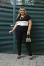 Calça Plus Size Legging Montaria Gorgurão Leg Canelada Cós Largo