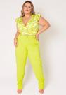 Calça Plus Size Nó Na Barra Calça Plus Size Nó Na Barra