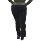 Calça Plus Size Peluciada Feminina flare com Bolso Dicors