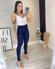 Calça Pop Cintura Alta com Cinto Removível Calça Pop Cintura Alta com Cinto Removível