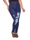 Calça premium cos alto 2 botões amaciado laser cintura alta Calça premium cos alto 2 botões amaciado laser cintura alta
