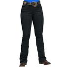 Calca Preta Com Strass Feminina Country Bill Way