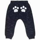 calça preta infantil de patas