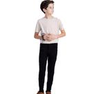 Calça Preta Infantil Menino Slim Max Denim Premium Calça Preta Infantil Menino Slim Max Denim Premium