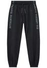 Calça Preta Moletom Menino Authentic Johnny Fox