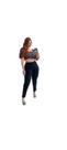 Calca Preta Plus Skinny levanta Bumbum