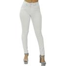 Calça Preta sarja bengaline bivik com elástano feminina Perfeita para uniforme