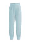 Calça PRETTYGARDEN 2025 Cintura Alta Comprimento Tornozelo Aqua M