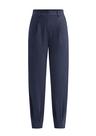 Calça PRETTYGARDEN 2025 Cintura Alta Comprimento Tornozelo Azul Marinho M