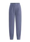 Calça PRETTYGARDEN 2025 Cintura Alta Comprimento Tornozelo Cinza Azul XXL