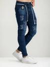 Calça Rasgada Destroyed Skinny Slin Masculino Adulto - Multicores - 36 ao 44