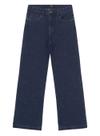 Calça Reta Jeans Enfim 1000134225 Feminina Com Tachas Cintura Alta T. 38/46