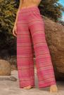 Calça saída de praia de tela