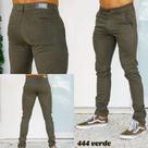 Calça sarja bolso faca