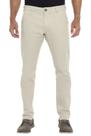 Calça Sarja Hangar 33 Slim Chino Bege System