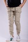 Calça Sarja Jogger Bege Masculina