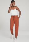 Calça Sarja Lunender Jogging Laranja Ferrugem