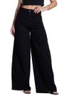 Calça Sarja Sawary Balloon - 283027 - preta 44 Calça Sarja Sawary Balloon - 283027 - preta 44