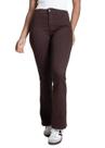 Calça Sarja Sawary Boot Cut Petit - 283094 - MARROM 46