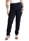 Calça Sarja Sawary Plus Size Levanta Bumbum - 280808 - preta 52